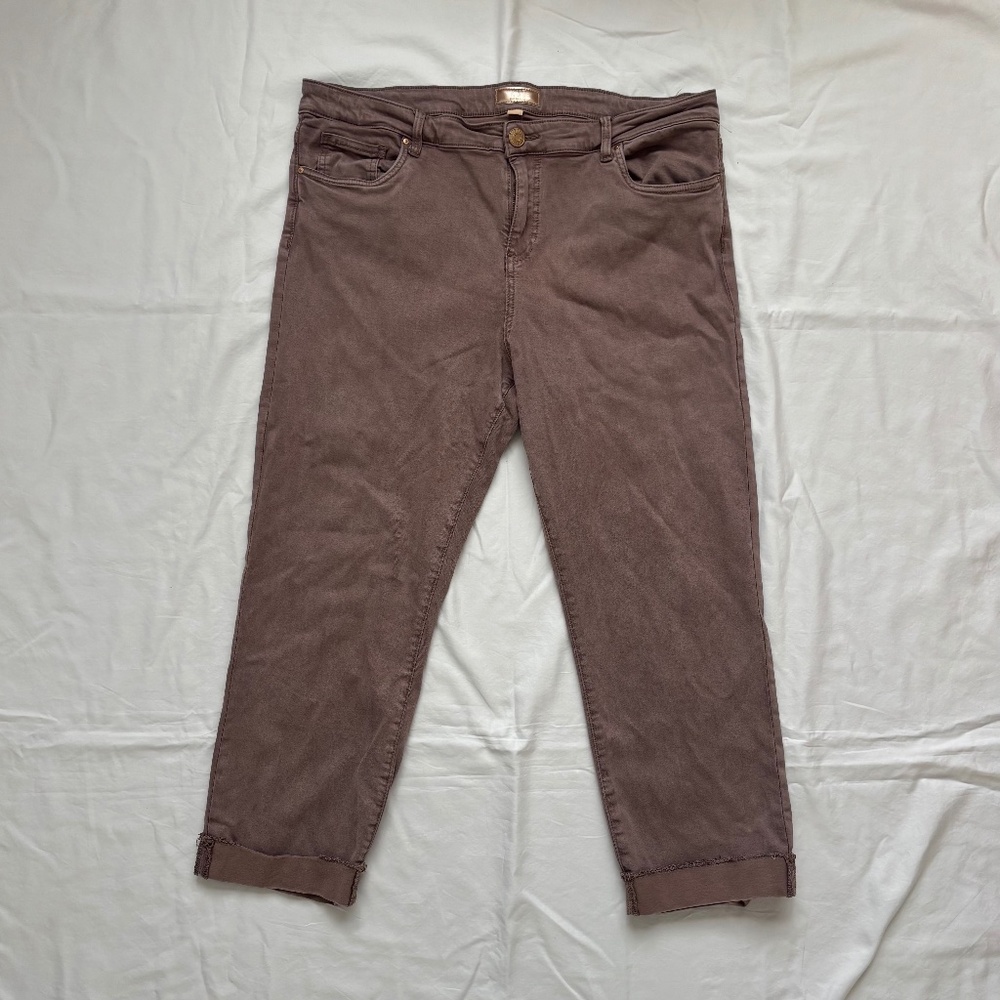 Kut from the Kloth Amy Crop Straight Leg Pants